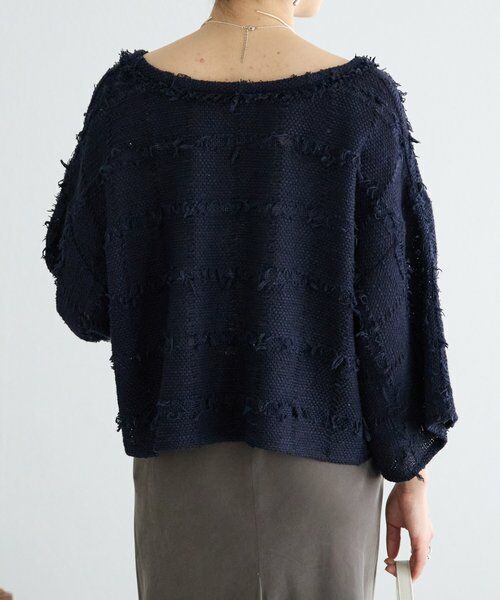 BEARDSLEY / ビアズリー シャツ・ブラウス | チェックフリンジプルオーバー | 詳細8