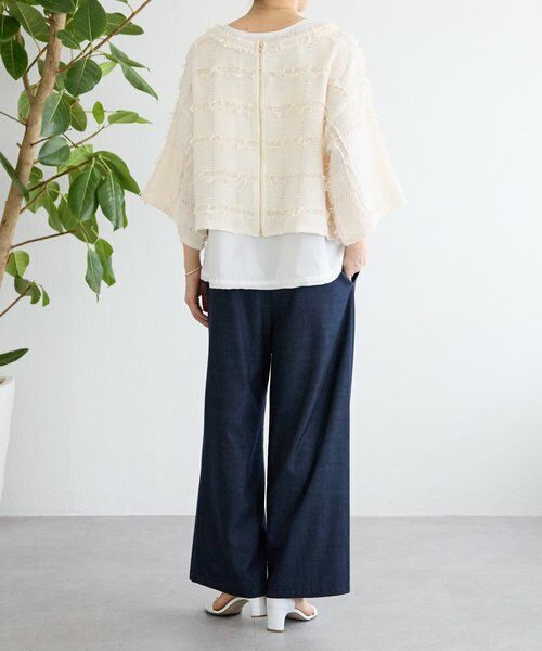 BEARDSLEY / ビアズリー シャツ・ブラウス | チェックフリンジプルオーバー | 詳細29