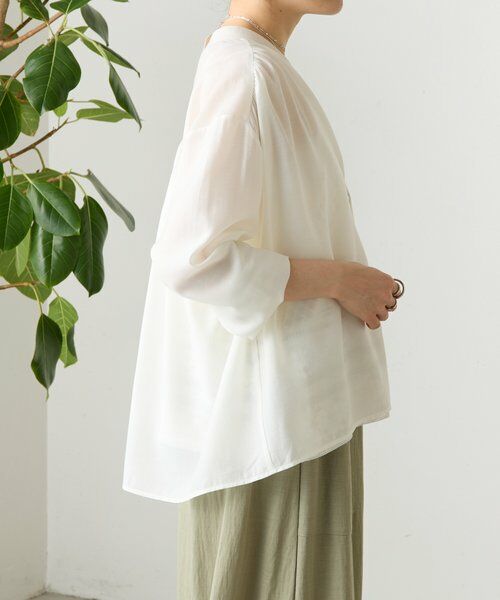 BEARDSLEY / ビアズリー シャツ・ブラウス | シアーブラウスカーディガン | 詳細20