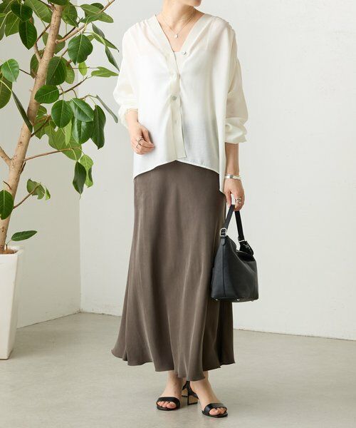 BEARDSLEY / ビアズリー シャツ・ブラウス | シアーブラウスカーディガン | 詳細24