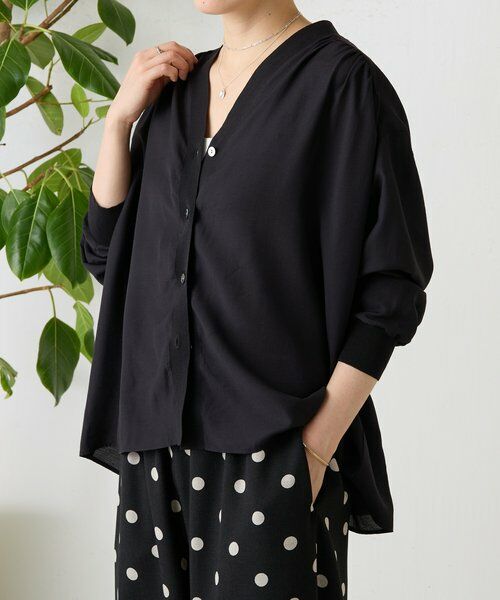 BEARDSLEY / ビアズリー シャツ・ブラウス | シアーブラウスカーディガン | 詳細3