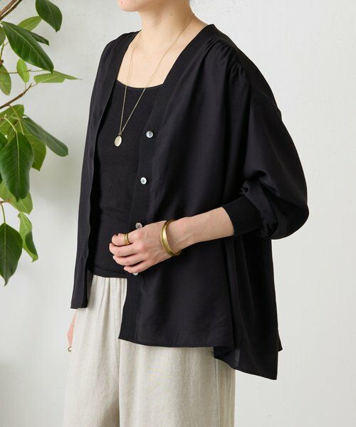 BEARDSLEY / ビアズリー シャツ・ブラウス | シアーブラウスカーディガン | 詳細8