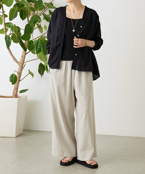 BEARDSLEY / ビアズリー シャツ・ブラウス | シアーブラウスカーディガン | 詳細9