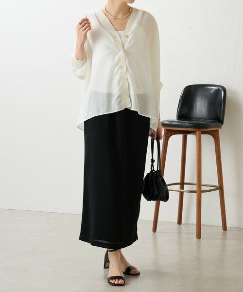 BEARDSLEY / ビアズリー ロング・マキシ丈スカート | ツイードスカート | 詳細16