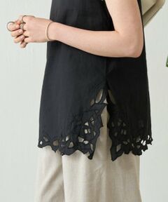 BEARDSLEY / ビアズリー シャツ・ブラウス | 《4/1(水)20：00予約開始》カットワークタンク