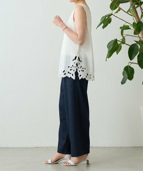 BEARDSLEY / ビアズリー シャツ・ブラウス | 《4/1(水)20：00予約開始》カットワークタンク | 詳細8