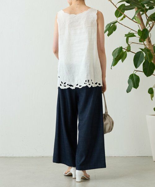 BEARDSLEY / ビアズリー シャツ・ブラウス | 《4/1(水)20：00予約開始》カットワークタンク | 詳細9