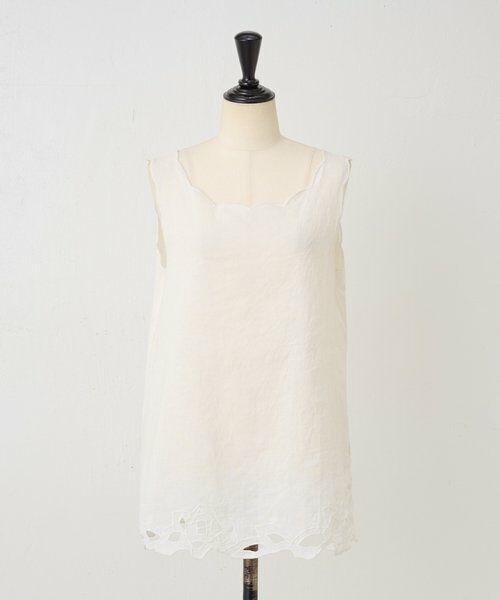 BEARDSLEY / ビアズリー シャツ・ブラウス | 《4/1(水)20：00予約開始》カットワークタンク | 詳細27