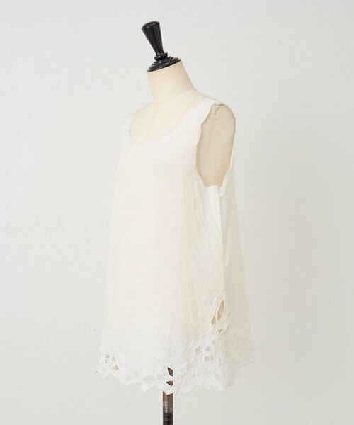 BEARDSLEY / ビアズリー シャツ・ブラウス | 《4/1(水)20：00予約開始》カットワークタンク | 詳細28