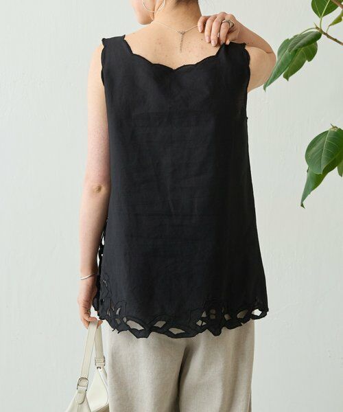 BEARDSLEY / ビアズリー シャツ・ブラウス | 《4/1(水)20：00予約開始》カットワークタンク | 詳細17