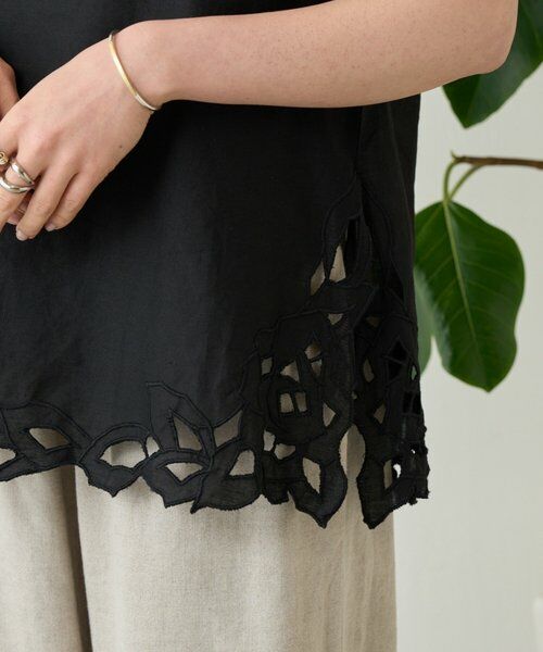 BEARDSLEY / ビアズリー シャツ・ブラウス | 《4/1(水)20：00予約開始》カットワークタンク | 詳細19