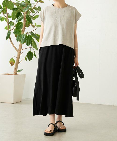 BEARDSLEY / ビアズリー シャツ・ブラウス | リネンショートベスト | 詳細18