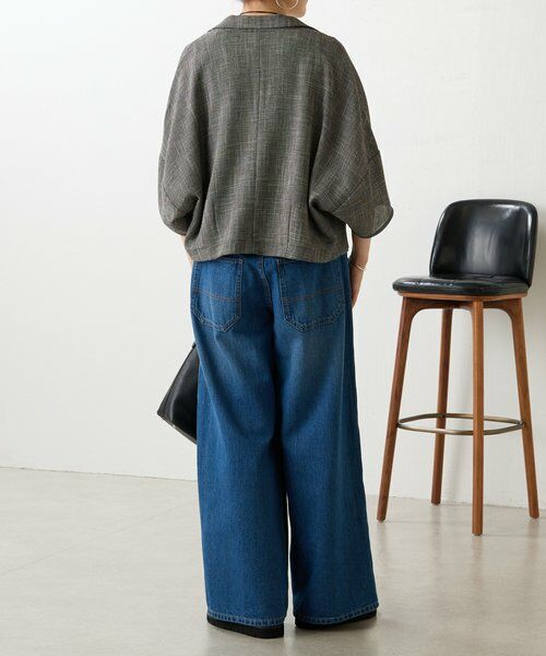 BEARDSLEY / ビアズリー テーラードジャケット | 《4/16(木12:00完売カラー追加予約》ハーフスリーブツイードジャケット | 詳細17