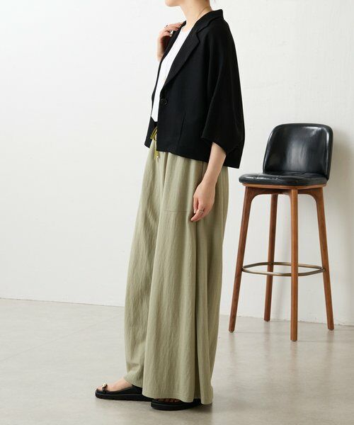 BEARDSLEY / ビアズリー テーラードジャケット | 《4/16(木12:00完売カラー追加予約》ハーフスリーブツイードジャケット | 詳細19