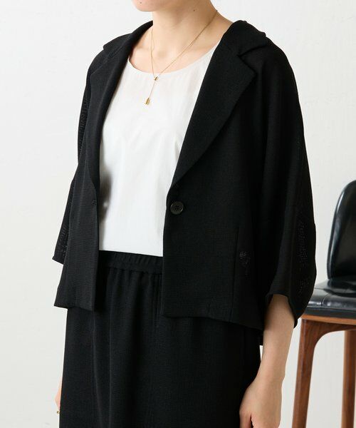 BEARDSLEY / ビアズリー テーラードジャケット | 《4/16(木12:00完売カラー追加予約》ハーフスリーブツイードジャケット | 詳細21
