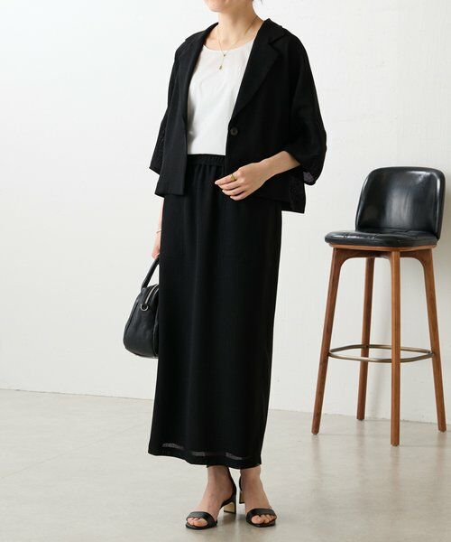 BEARDSLEY / ビアズリー テーラードジャケット | 《4/16(木12:00完売カラー追加予約》ハーフスリーブツイードジャケット | 詳細25