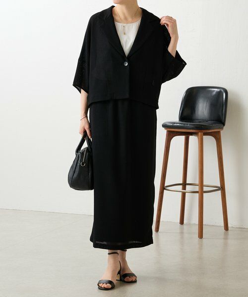 BEARDSLEY / ビアズリー テーラードジャケット | 《4/16(木12:00完売カラー追加予約》ハーフスリーブツイードジャケット | 詳細29