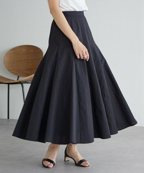 BEARDSLEY / ビアズリー ロング・マキシ丈スカート | 《3/15(日)予約》マチキリカエボリュームスカート《LIVETART》（ブラック）