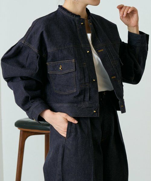 BEARDSLEY / ビアズリー Gジャン・デニムジャケット | 変形Gジャン《15 quinze》 | 詳細3