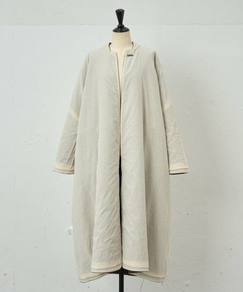 BEARDSLEY / ビアズリー その他アウター | 《KHADI&CO》ショールカラーロングコート | 詳細10