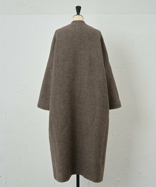 BEARDSLEY / ビアズリー その他アウター | 《KHADI&CO》ショールカラーロングコート | 詳細3