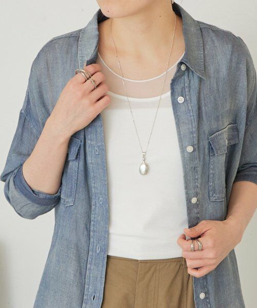 BEARDSLEY / ビアズリー キャミソール・チューブトップ | シアーコンビタンクトップ | 詳細1