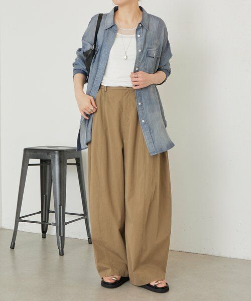 BEARDSLEY / ビアズリー キャミソール・チューブトップ | シアーコンビタンクトップ | 詳細10