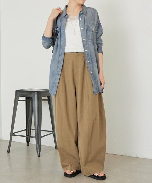 BEARDSLEY / ビアズリー キャミソール・チューブトップ | シアーコンビタンクトップ | 詳細11