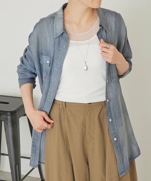 BEARDSLEY / ビアズリー キャミソール・チューブトップ | シアーコンビタンクトップ | 詳細2