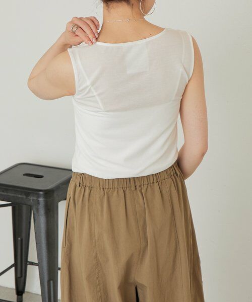 BEARDSLEY / ビアズリー キャミソール・チューブトップ | シアーコンビタンクトップ | 詳細6