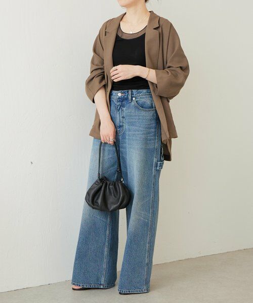 BEARDSLEY / ビアズリー キャミソール・チューブトップ | シアーコンビタンクトップ | 詳細22