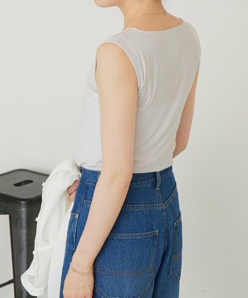 BEARDSLEY / ビアズリー キャミソール・チューブトップ | シアーコンビタンクトップ | 詳細26