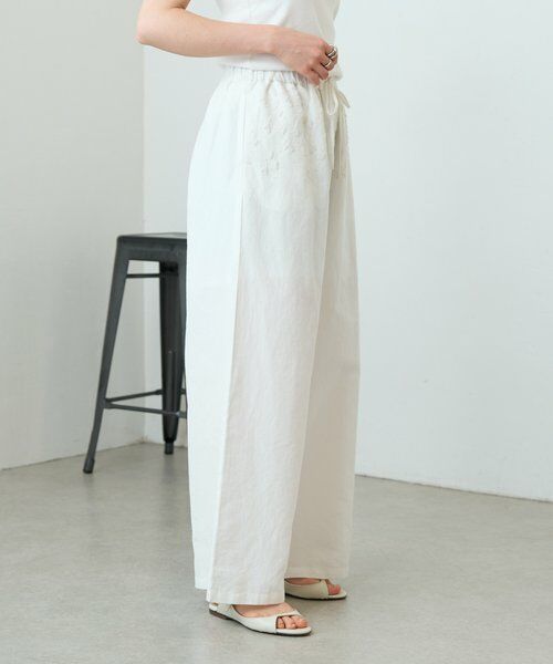 BEARDSLEY / ビアズリー その他パンツ | 刺繍イージーパンツ | 詳細4