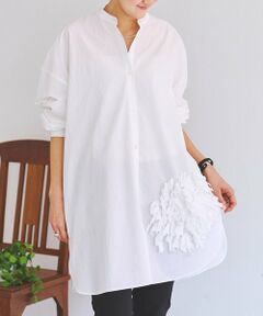 BEARDSLEY / ビアズリー シャツ・ブラウス | 《4/1(水)20：00予約開始》パペルピカドロングシャツ