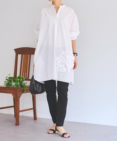 BEARDSLEY / ビアズリー シャツ・ブラウス | 《4/1(水)20：00予約開始》パペルピカドロングシャツ | 詳細6