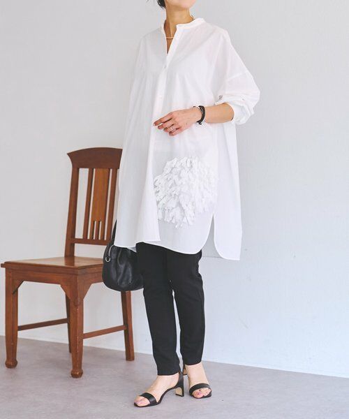 BEARDSLEY / ビアズリー シャツ・ブラウス | 《4/1(水)20：00予約開始》パペルピカドロングシャツ | 詳細7