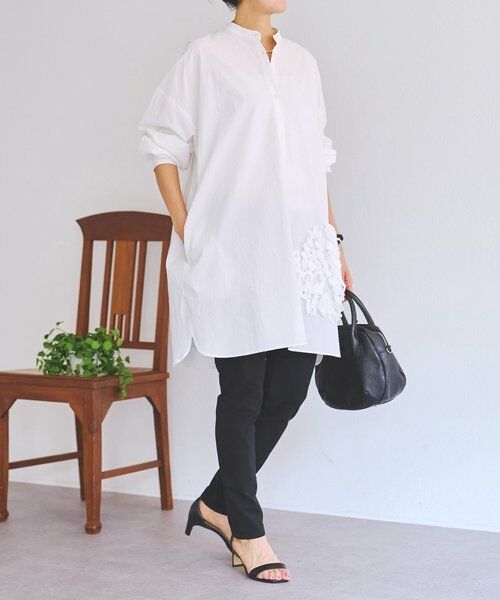 BEARDSLEY / ビアズリー シャツ・ブラウス | 《4/1(水)20：00予約開始》パペルピカドロングシャツ | 詳細9