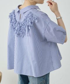 BEARDSLEY / ビアズリー シャツ・ブラウス | 《4/1(水)20：00予約開始》パペルピカドショートシャツ