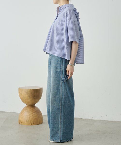 BEARDSLEY / ビアズリー シャツ・ブラウス | 《4/1(水)20：00予約開始》パペルピカドショートシャツ | 詳細8