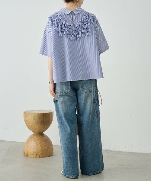 BEARDSLEY / ビアズリー シャツ・ブラウス | 《4/1(水)20：00予約開始》パペルピカドショートシャツ | 詳細9