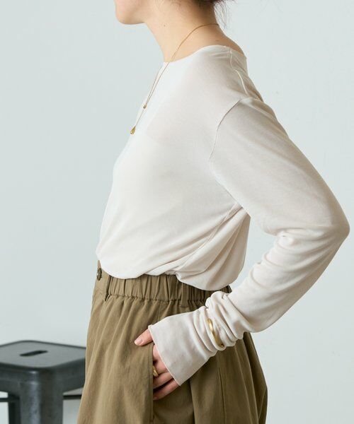 BEARDSLEY / ビアズリー カットソー | 《3/15(日)12：00予約開始》トロミボートTee | 詳細2