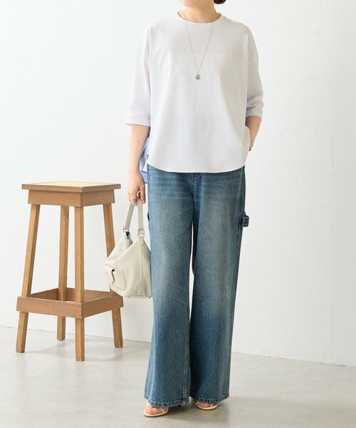 BEARDSLEY / ビアズリー カットソー | ラウンドキリカエストライププルオーバー | 詳細9