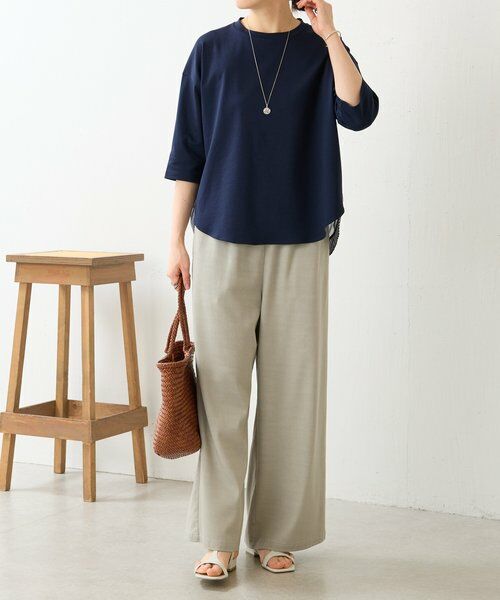 BEARDSLEY / ビアズリー カットソー | ラウンドキリカエストライププルオーバー | 詳細25