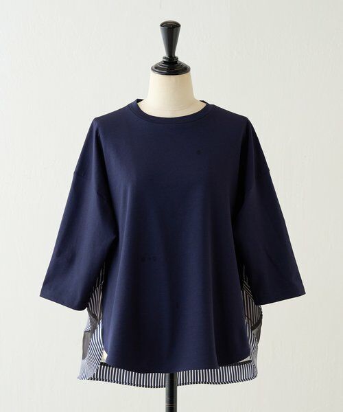 BEARDSLEY / ビアズリー カットソー | ラウンドキリカエストライププルオーバー | 詳細28