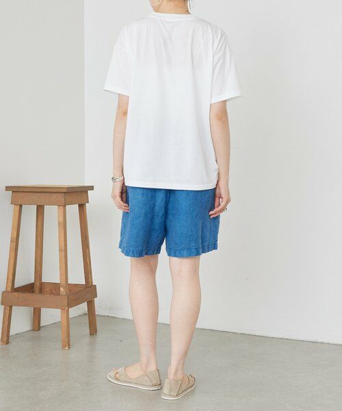 BEARDSLEY / ビアズリー ショート・ハーフ・半端丈パンツ | ウォッシュドリネンショートパンツ | 詳細10