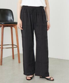 BEARDSLEY / ビアズリー その他パンツ | 《4/2(木)18：00予約開始》ハンカチーフシシュウパンツ