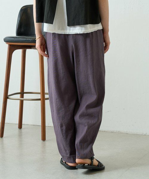 BEARDSLEY / ビアズリー その他パンツ | ウエストリブリネンバレルパンツ | 詳細2
