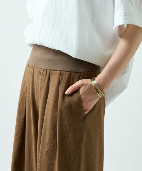 BEARDSLEY / ビアズリー その他パンツ | ウエストリブリネンバレルパンツ | 詳細18