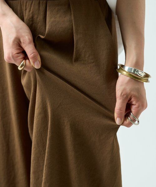 BEARDSLEY / ビアズリー その他パンツ | ウエストリブリネンバレルパンツ | 詳細19