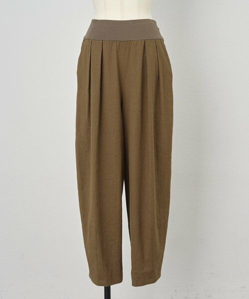 BEARDSLEY / ビアズリー その他パンツ | ウエストリブリネンバレルパンツ | 詳細20